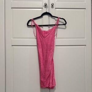 Zara Pink Mini Slip Dress